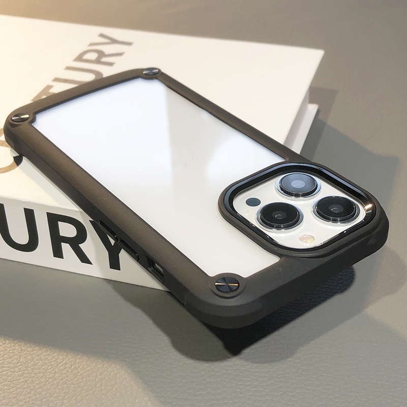 Ốp Điện Thoại Trong Suốt Có Túi Khí Chống Rơi Cho iPhone 14 13 12 11 Pro Max XS XR X 8 7 6 6S Plus + SE 2020