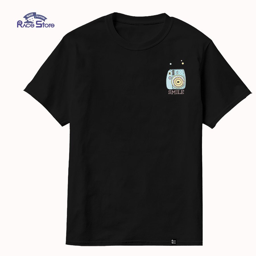 Áo thun Unisex nam nữ hình máy ảnh cotton form chuẩn đẹp cá tính