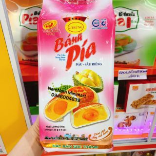 [TPHCM] BÁNH PÍA SÓC TRĂNG ĐẬU XANH SẦU RIÊNG 2 TRỨNG MUỐI 4⭐️( ĐẶC BIỆT)