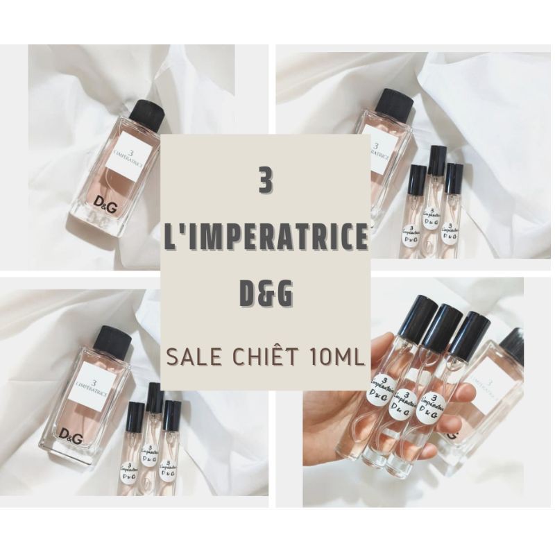 🌸 Ống thử nước hoa D&G Limperatrice 3 🍁