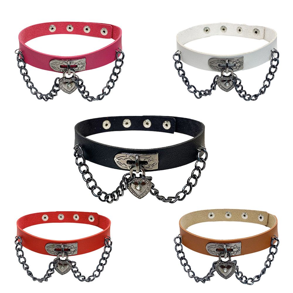 Vòng cổ choker bằng kim loại nhiều màu sắc thời trang gợi cảm dành cho nữ