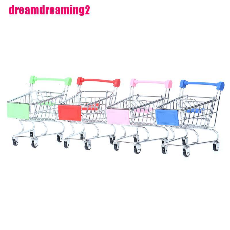 Xe đẩy hàng siêu thị mini đồ chơi đa năng tiện dụng