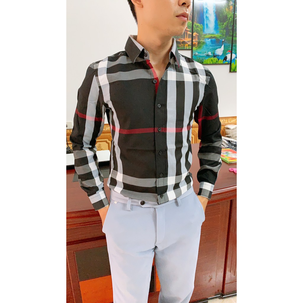 Áo sơ mi nam caro CAO CẤP (ẢNH THẬT) #8