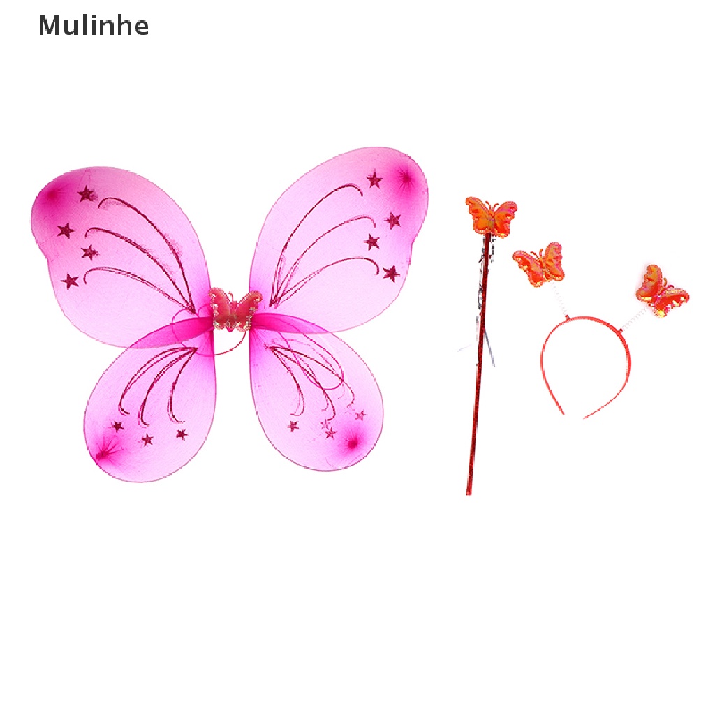 Set 3 Đôi Cánh Bướm Hóa Trang Công Chúa Cho Bé Gái