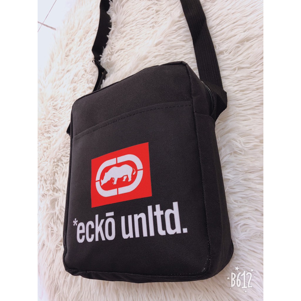 [FREESHIP❤️] Túi đeo chéo nam nữ in logo ECKO size 26cm vừa ipad T021 | BigBuy360 - bigbuy360.vn