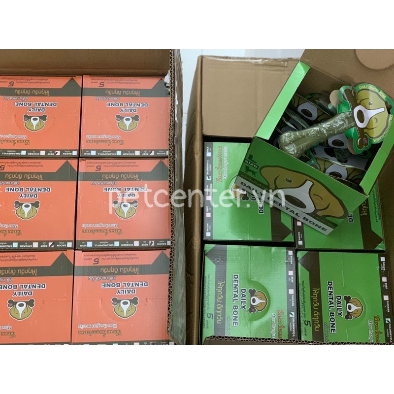 🇹🇭 Xương Gặm Sạch Răng Cho Chó Pet2go Dental Bone For Dog