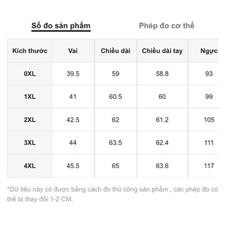 Áo cổ cao bigsize 60-100kg