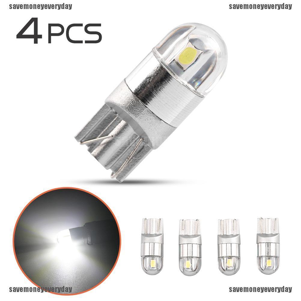 Set 4 đèn LED T10 OSRAM 3030 2smd W5W 192 168 ánh sáng trắng dành cho ô tô