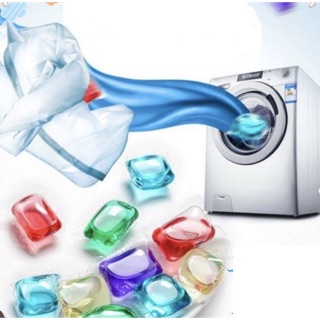 combo 5 viên giặt xả quần áo đi du lịch