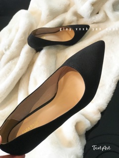 GIẦY NỮ DA LỘN 7Cm