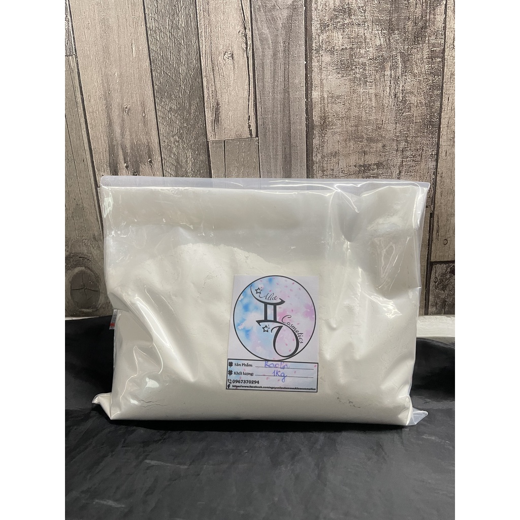 1KG Đất Sét Kaolin Clay [FREESHIP]__MUA HÓA ĐƠN 150K TẶNG 1 CHAI OLIU