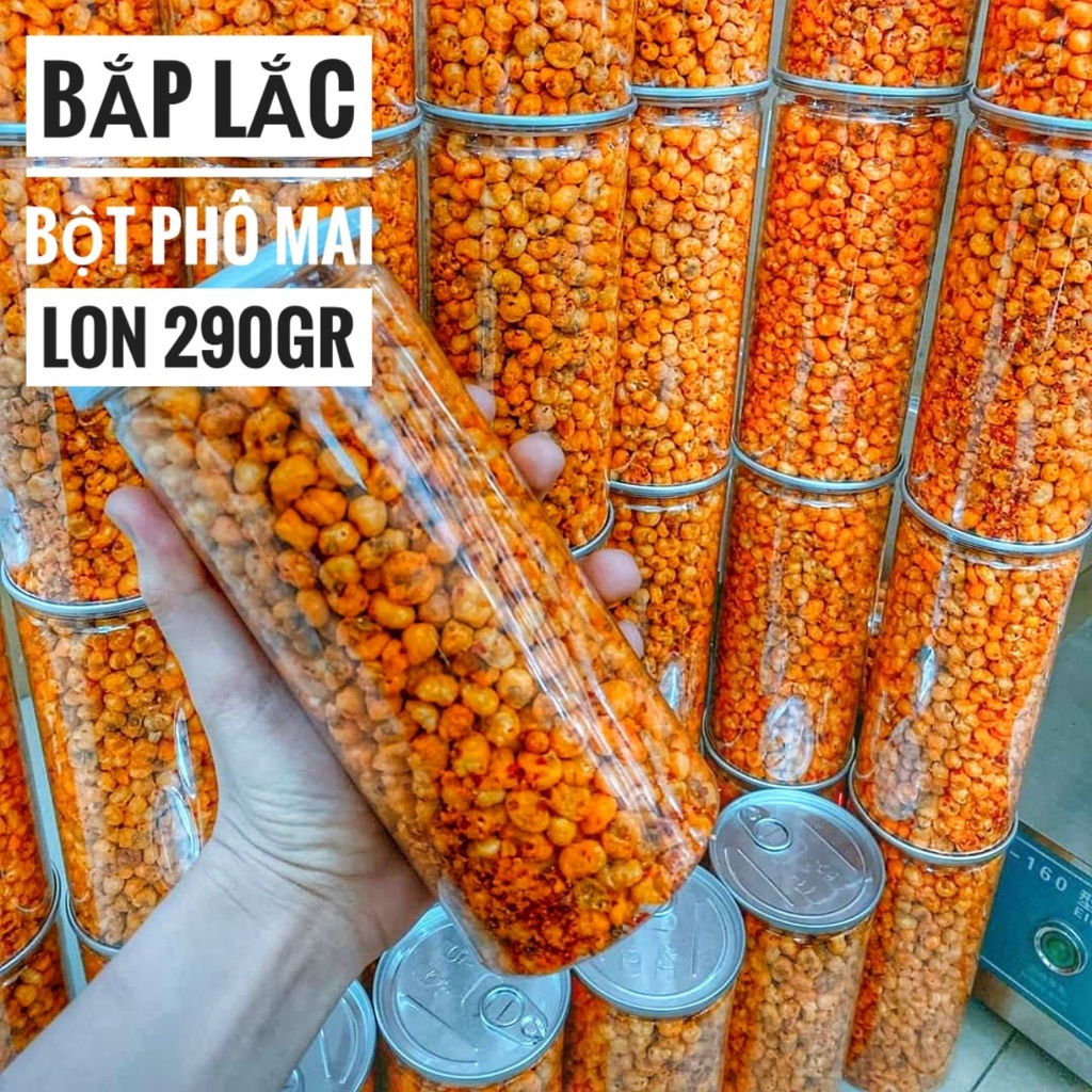 Bắp Lắc Bột Phô Mai Malaysia - Lon 290gr