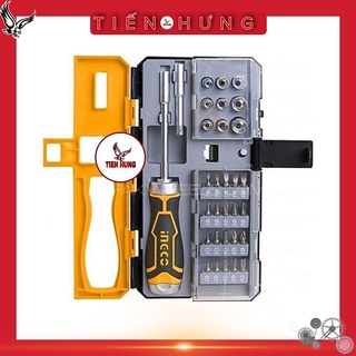Bộ tuốc nơ vít đa năng 33 chi tiết ingco hksdb0338