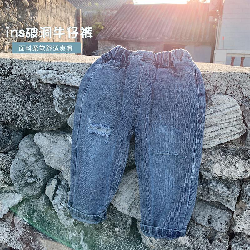 Quần Jean Ống Rộng Co Giãn Dễ Phối Đồ Phong Cách Hàn Quốc Mới Cho Nam