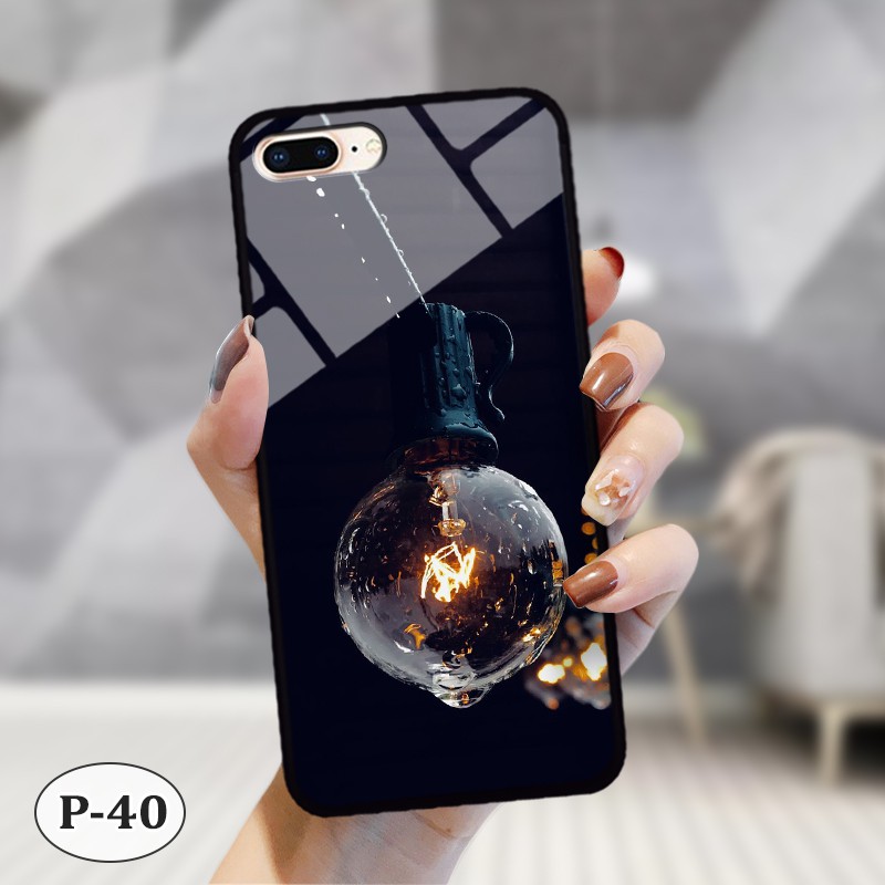 Ốp lưng kính iPhone 7 Plus/ 8 Plus- hình 3D