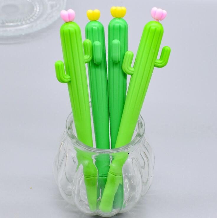 Bút Mực Nước Mực Đen Ngòi 0.5mm Hình Cây Xương Rồng