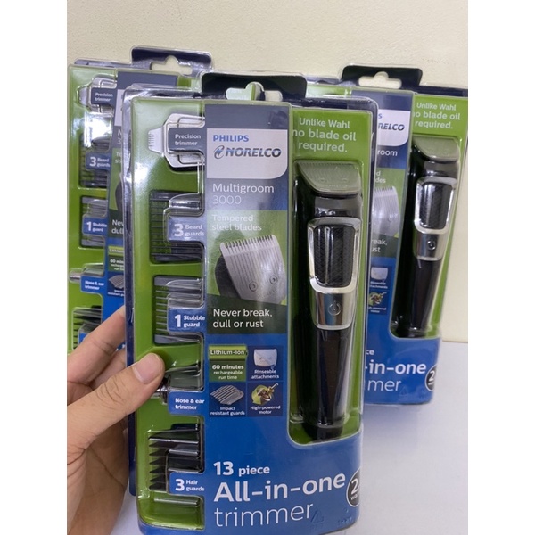 Tông đơ đa năng Philips Norelco Multigroom 3000 mơi nguyên hộp