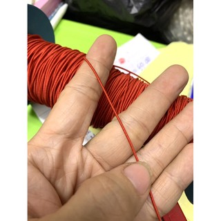 10m thun chuỗi 1mm- Thun xỏ hạt cườm, hạt trai, hạt gỗ đeo tay đeo cổ