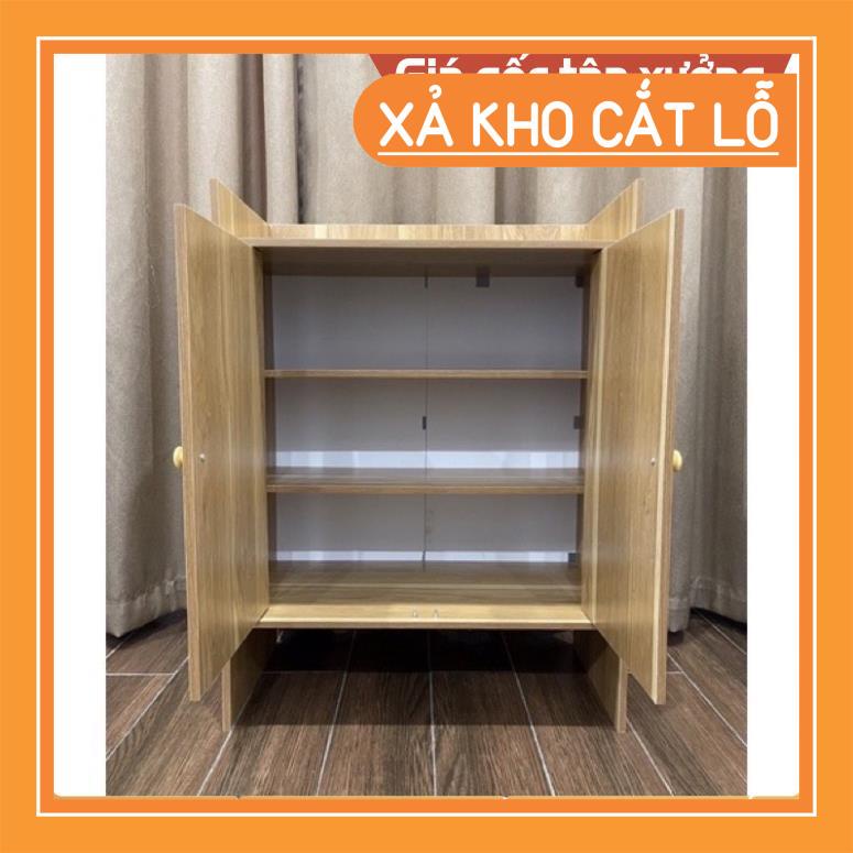 Tủ Giày Gỗ Kệ Để Dép Đa Năng, Tủ Có Cửa Đựng Đồ Tiện Ích