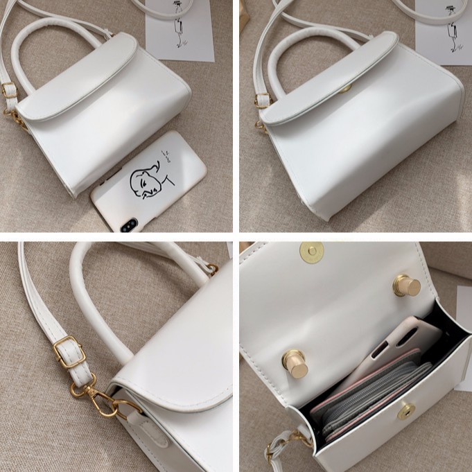 TÚI XÁCH NỮ ĐEO CHÉO DA TRƠN MỀM TT 22 | BigBuy360 - bigbuy360.vn