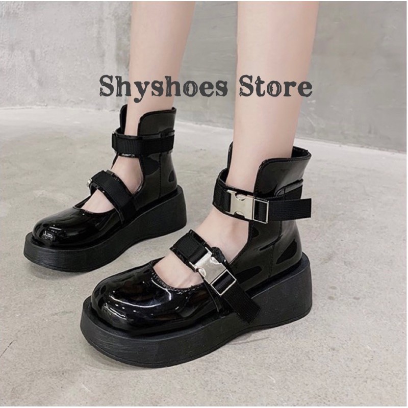 🍁 Giày lolita chiến binh oxford kiểu dáng độc lạ    2065