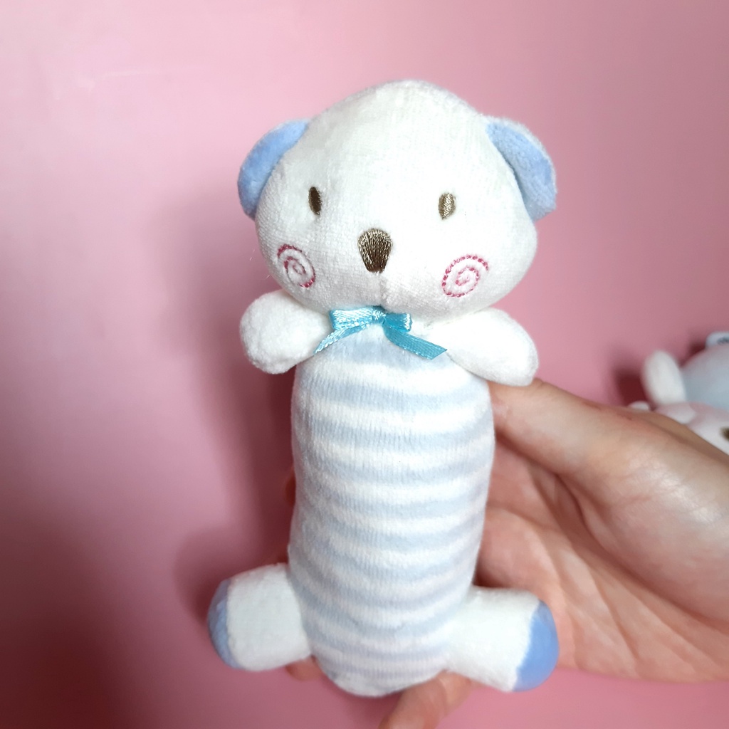 Lục Lạc Cầm Tay Hình Thú Nhồi Bông Xúc Xắc Đồ Chơi Đáng Yêu Cho Bé TCT15