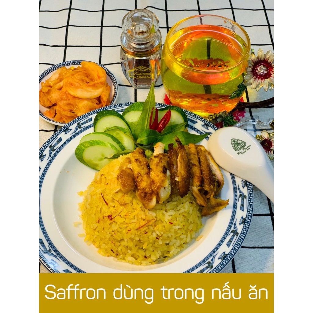 [2G] Saffon Super Negin - Nhụy hoa nghệ tây độc quyền chính hãng tại Việt Nam