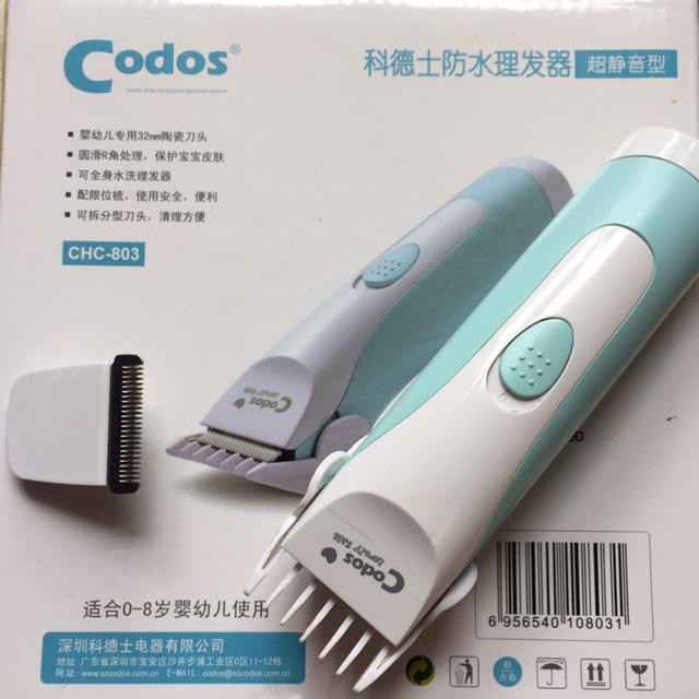 Tông đơ cắt tóc Codos CHC 803 dành cho em bé- tên gọi nói nên tất cả