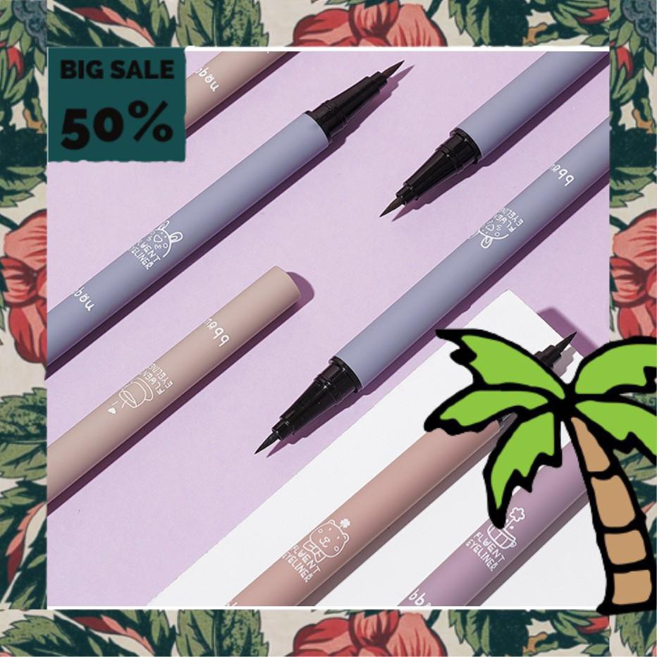 Kẻ Mắt Bút Đen BABAOOU B5009 Pastel FLUENT EYELINER Đủ Màu Auth Nội Địa | BigBuy360 - bigbuy360.vn