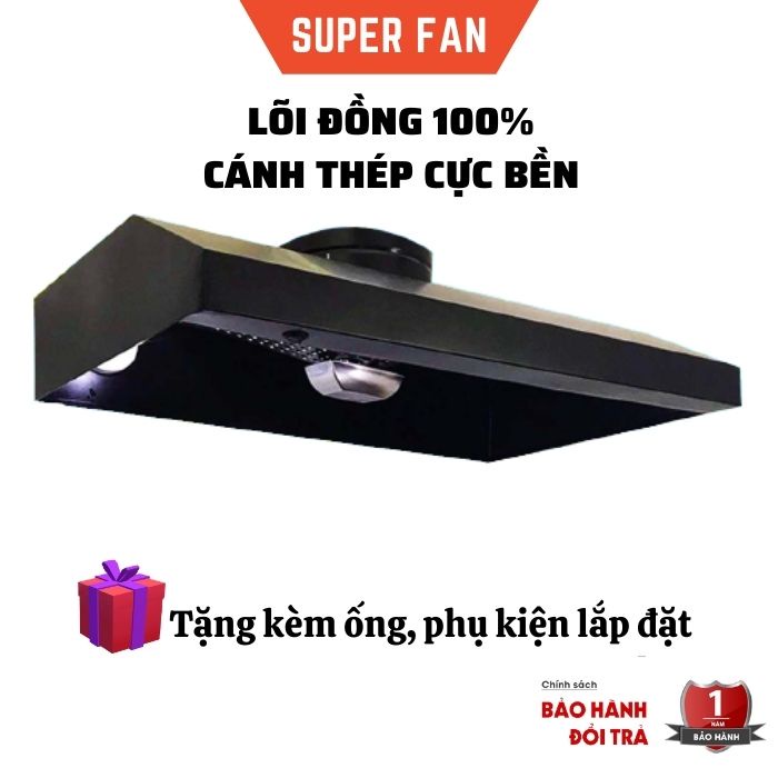 Máy hút mùi bếp HS2000 - Quạt hút mùi rẻ khoẻ bền made in Vietnam