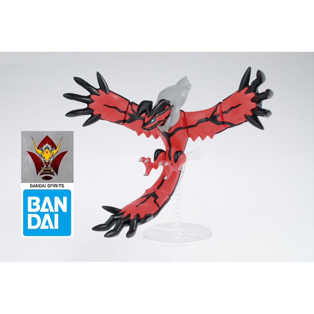 Bandai Pokemon Yveltal XY Pokepla Figure Rise Standard Mô Hình Nhựa Đồ Chơi Lắp Ráp Anime Nhật