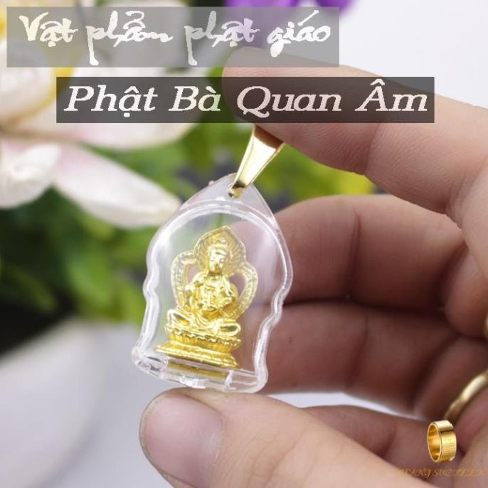 [CSJ]Mặt dây Phật Dát Vàng - Thỉnh Chùa Thái Lan mang lại Bình an May mắn Phong thủy