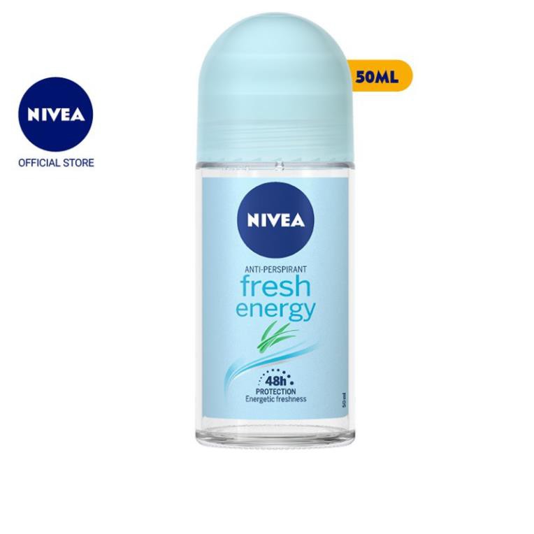Lăn Ngăn Mùi Nivea Fresh Energy Tươi Mát Mịn Màng (50Ml) - 83754