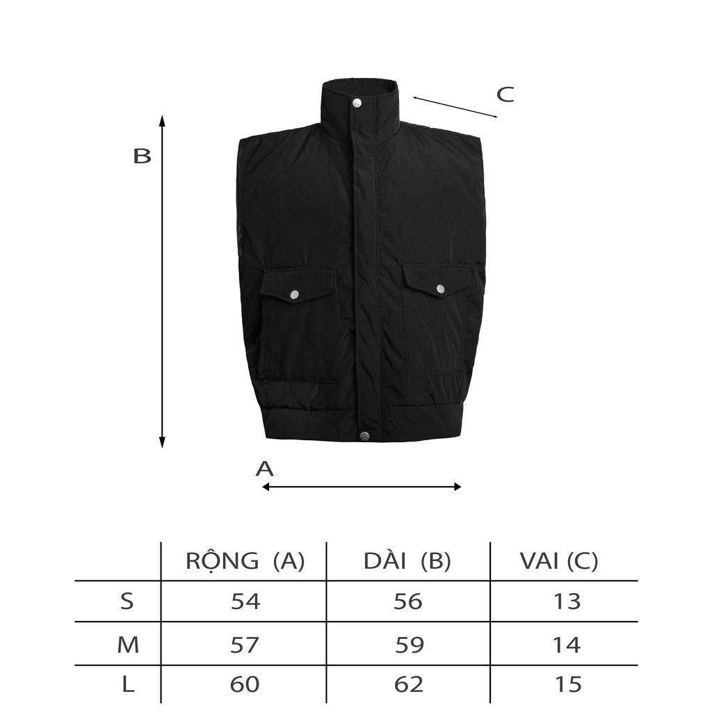 ÁO GILE GÒN AASTU ® - AA STU AA PUFER GILE BAG // Áo gile phao chằn gòn Aastudio