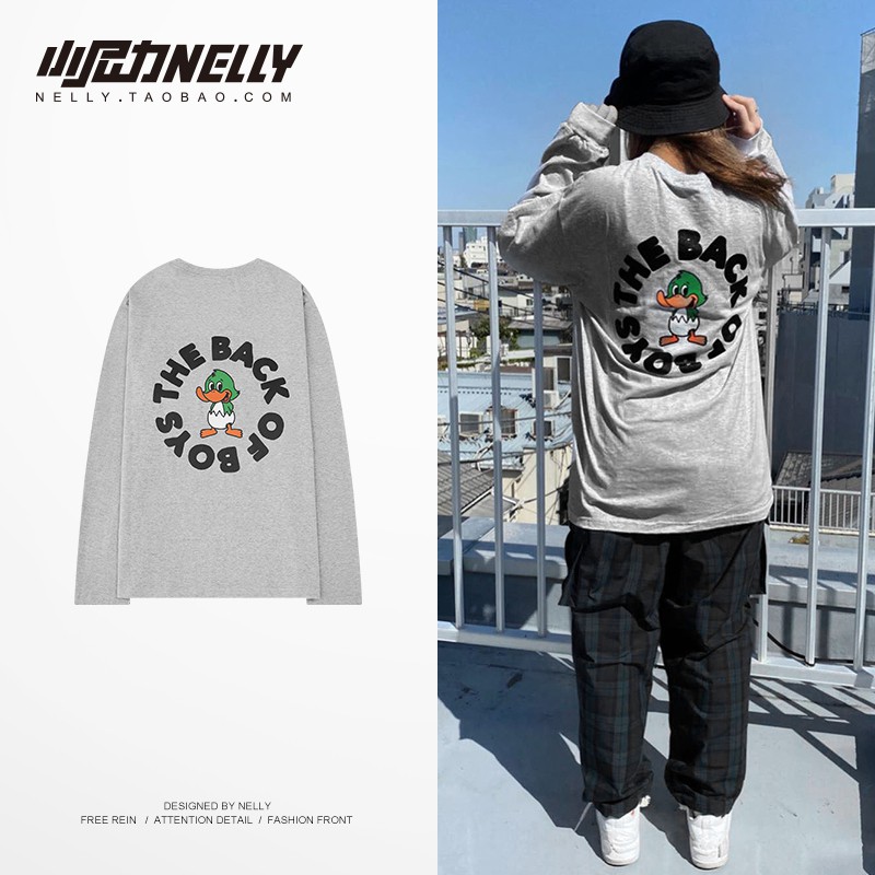 (CÓ SẴN) Aó thun dài tay Nelly : Mẫu THE BACK OF BOYS | BigBuy360 - bigbuy360.vn