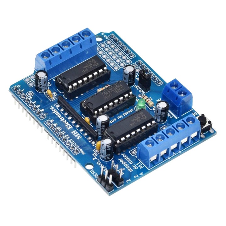 Module Điều Khiển Động Cơ L293D Dùng Cho Bo Mạch Arduino - Arduino Motor Shield
