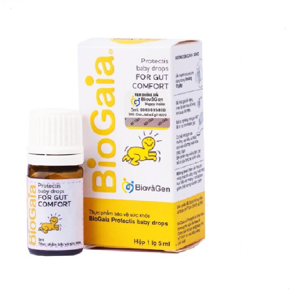 Men Bổ Sung và Cải Thiện Hệ Vi Sinh Đường Ruột BioGaia Protectis Baby Drop 5ml
