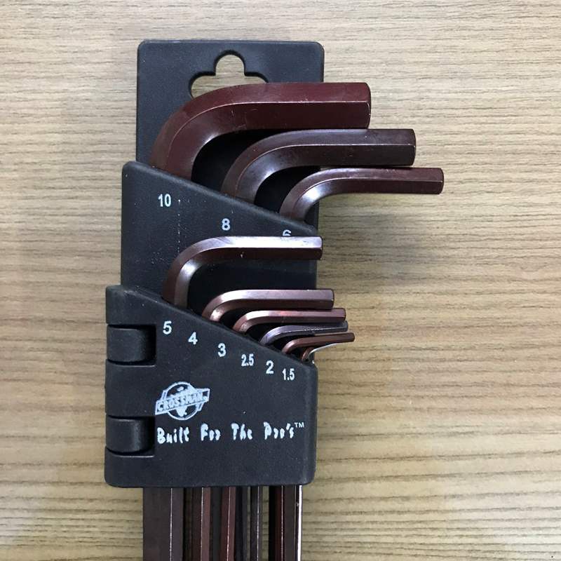 Bộ Lục Giác Đầu Bi CROSSMAN Siêu Cứng ( 9 CÁI )