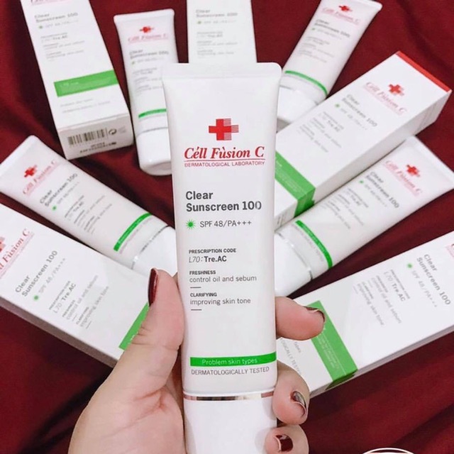 Kem chống nắng Cell fushion C ☘