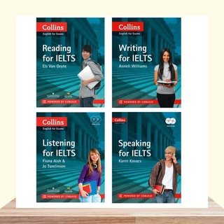 Trọn Bộ 4 Cuốn- Collins English For IELTS: Reading, Writing, Listening, Speaking