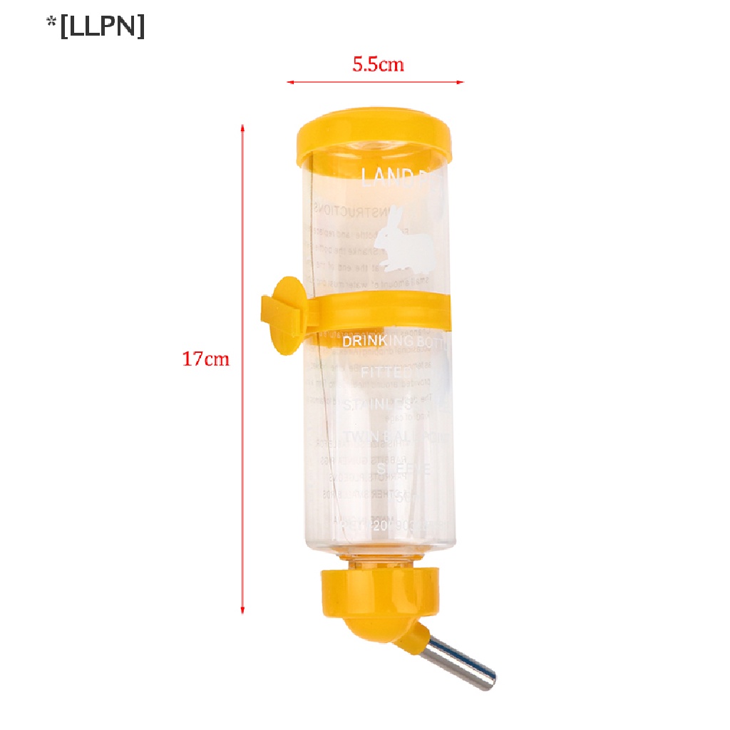 Bình Uống Nước 250ml Gắn Lồng Nuôi Chuột Hamster / Thỏ Tiện Dụng