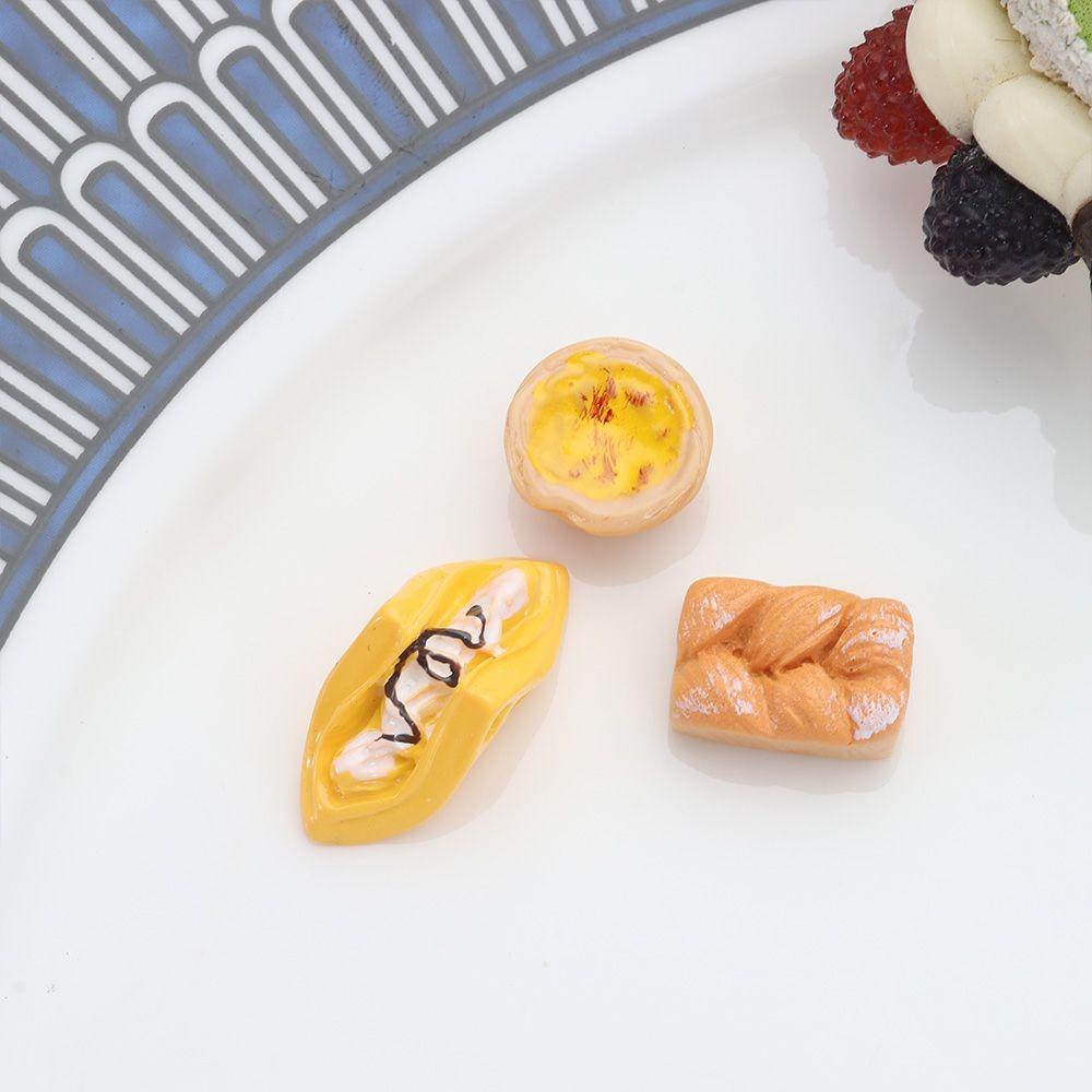 NIUYOU Mô Hình Bánh Mì Mini Trang Trí Điện Thoại