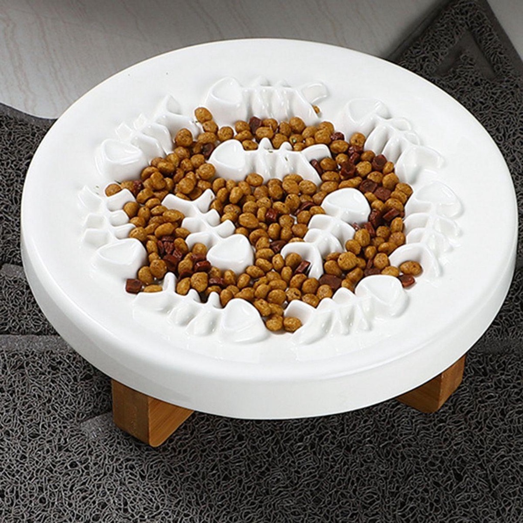 Đồ Chơi Xương Cá Bằng Gỗ Chống Kẹt Tay Cho Chó Cưng