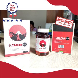 HATACHI PLUS - HỘP 100g - HỖ TRỢ GIẢM TÓC BẠC VÀ GIẢM NGUY CƠ TÓC  BẠC SỚM