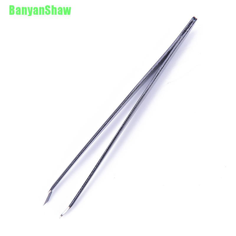 (hàng Mới Về) Nhíp Nhổ Lông Mày Bằng Thép Không Gỉ Chuyên Nghiệp Banyanshaw | BigBuy360 - bigbuy360.vn