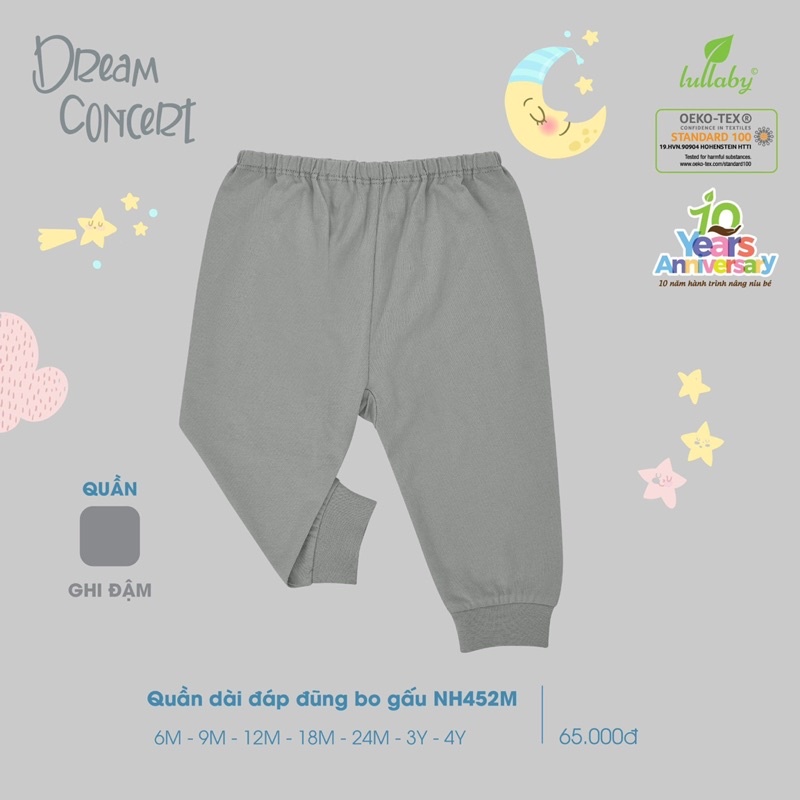 LULLABY - Quần dài Lullaby cho bé trai/bé gái