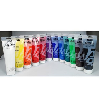 [Lộc's Art Store] Màu Acrylic Pebeo Studio Tuýp 100ml (No.11 -> No.33)