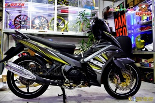 Tem exciter 135 xám mx crom