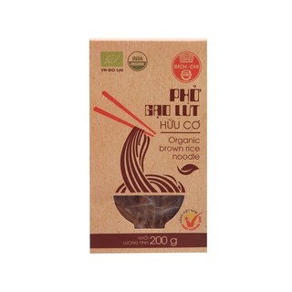Phở gạo lứt hữu cơ Bích Chi 200g