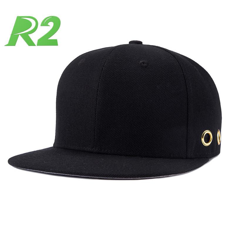 WuKe Caps Snapback For Uni Hip Hop Baseball Cap black